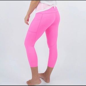 Zyia Active Pink light and tight Hi-rise NWOT